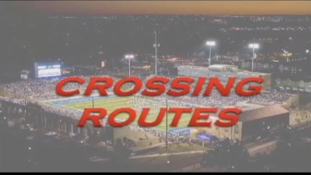 Tulsa Wide Receiver Crossing Routes