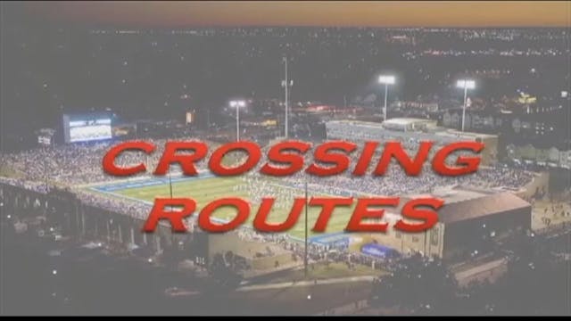 Tulsa Wide Receiver Crossing Routes