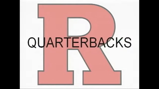 Rutgers QB Drills