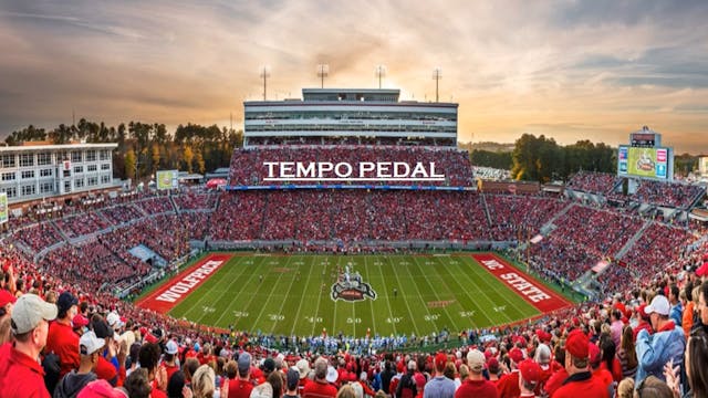NC State DB Tempo Pedal Drill Tape