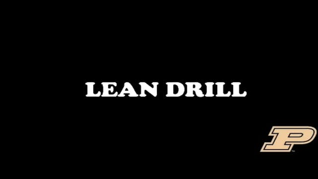 Purdue OL Lean Drill