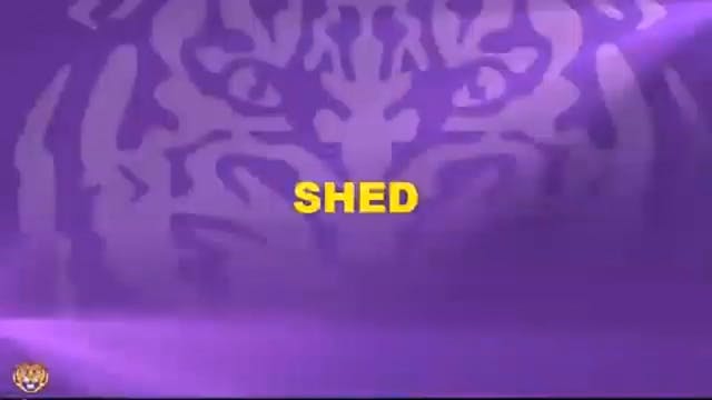 LSU WR Shed
