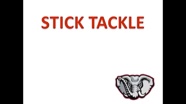 Kirby Smart - Linebacker Stick Tackle