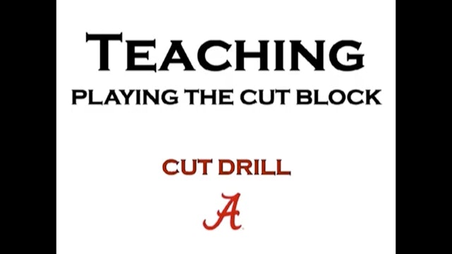 Alabama Outside Linebacker - Cut Drill