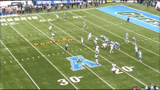 Tulane Offense vs UCF (2022 AAC Champ...