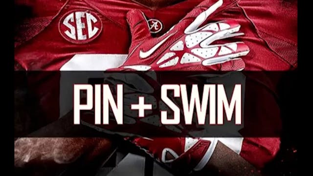 Alabama WR Pin & Swim