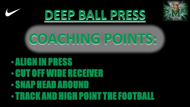 Marshall DB Deep Ball Press