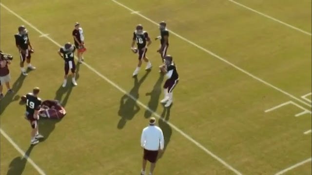 Texas A&M QB Avoid Drill