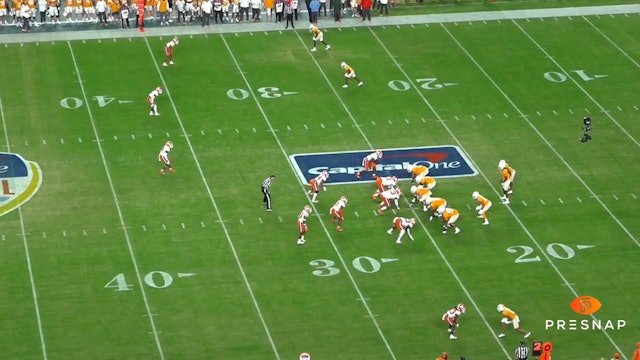 Tennessee Offense vs Clemson 2022 Orange Bowl