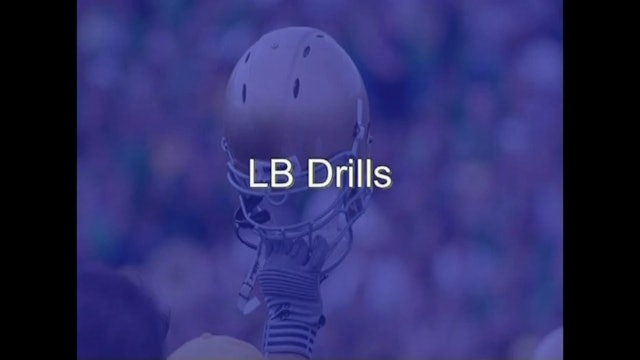 Notre Dame Linebacker Drills