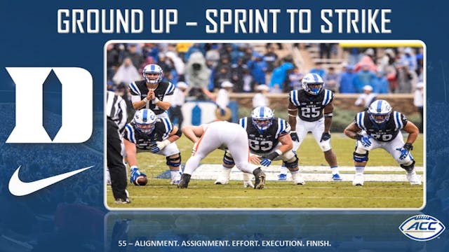 Duke Sprint to Strike RB Drill Tape