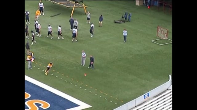 Texas A&M QB Bean Bag Drill