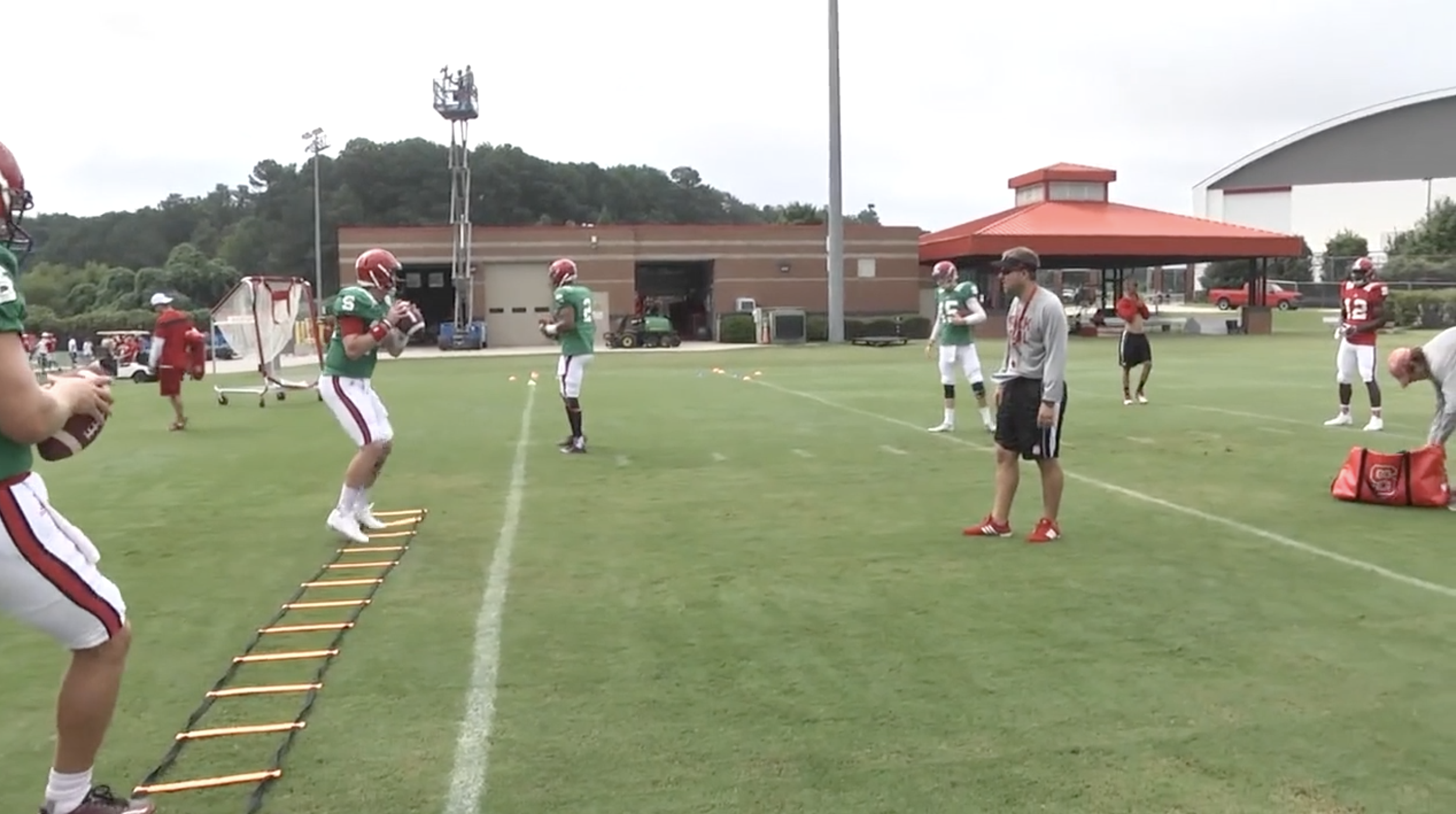 NC State QB Ladder Drill