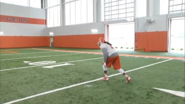 Clemson WR Wrong Shoulder