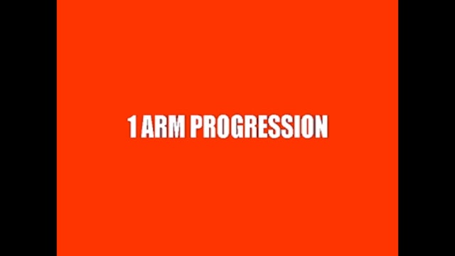 Wisconsin DL - 1 Arm Progression