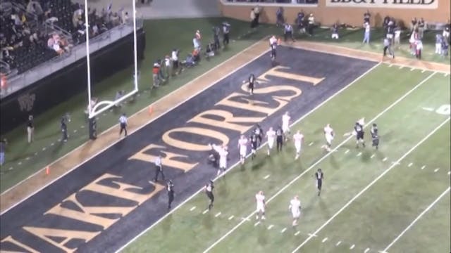 Clemson WR Hold your line