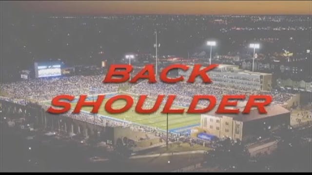 Tulsa Wide Receiver Back Shoulder