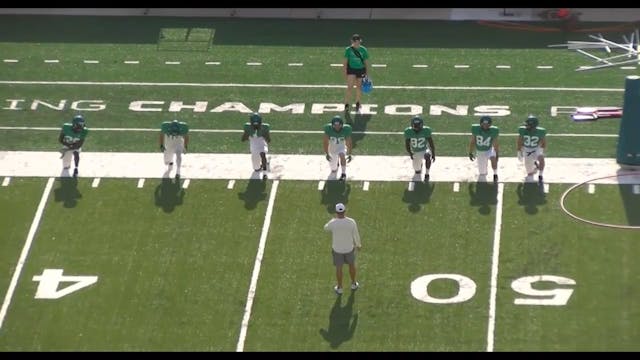 North Texas WR Knee Starts