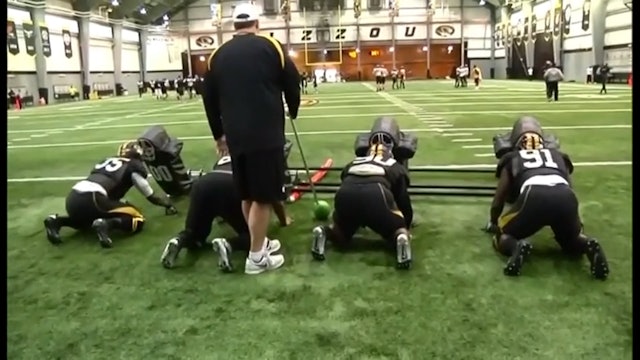 Missouri 4 Man Sled DL Drill Tape