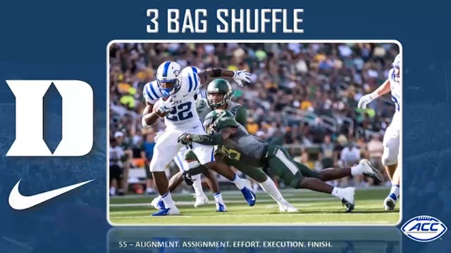 Duke RB 3 Bag Shuffle Drill Tape