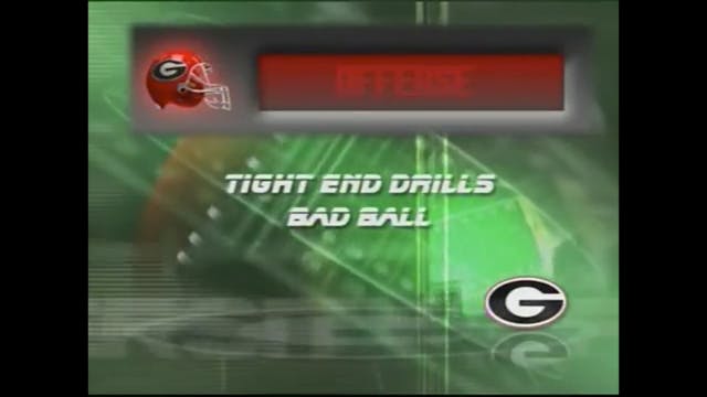 Georgia Tight Ends - Bad Ball