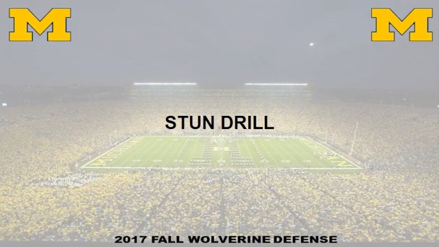 Michigan Linebacker - Stun Drill