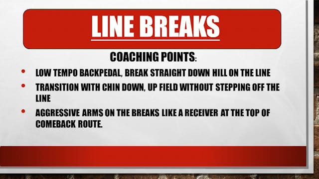 Austin Peay DB Breaks Drill Tape