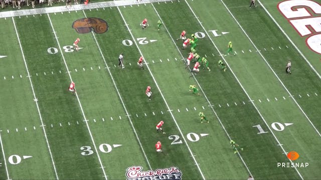 Kelee Ringo vs Oregon 2022