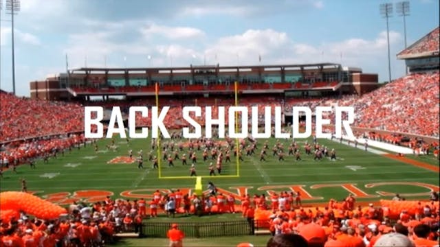 Clemson WR Back Shoulder