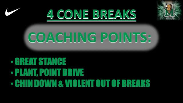 Marshall DB 4 Cone Breaks