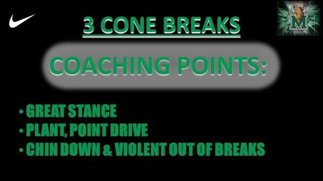 Marshall DB 3 Cone Breaks