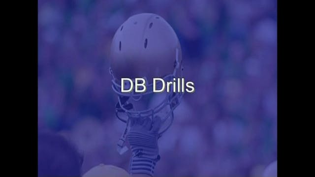Notre Dame DB Drills