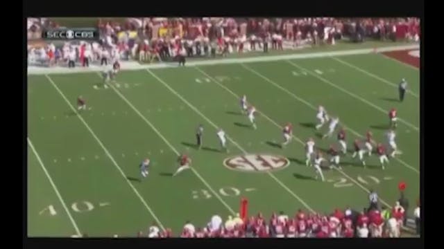 Alabama WR Wrong Shoulder