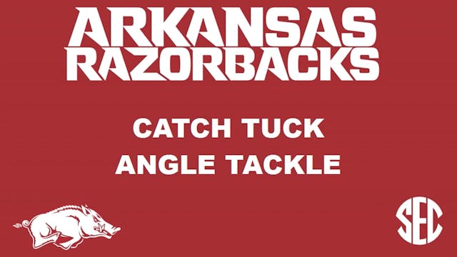 Arkansas WR Angle Tackle