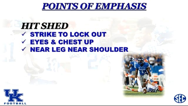 Kentucky DB Hit Shed