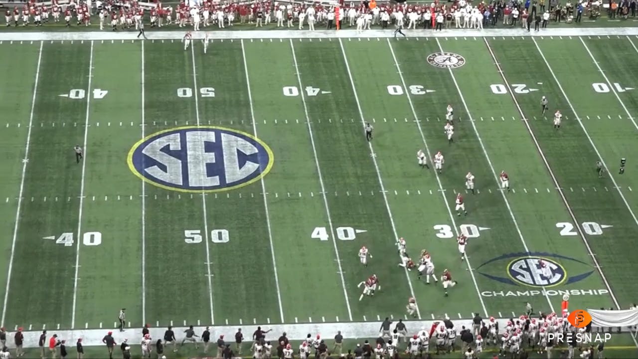 Offense vs Alabama (2021 SEC Championship) All 22
