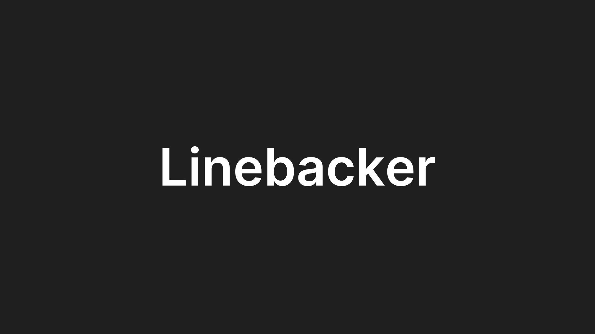 Linebacker