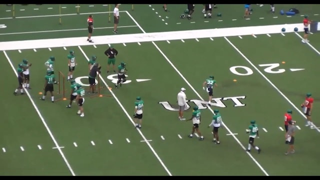 North Texas WR Two Step Cuts