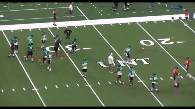North Texas WR Two Step Cuts