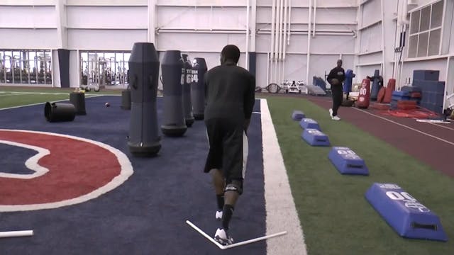 Ole Miss WR - Dummy Gauntlet