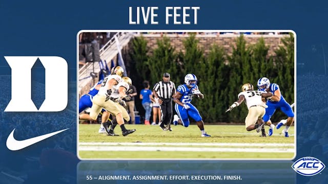 Duke Live Feet RB Drill Tape