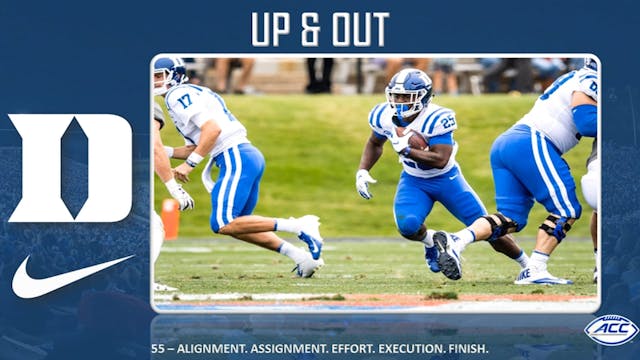 Duke Up & Out RB Drill Tape