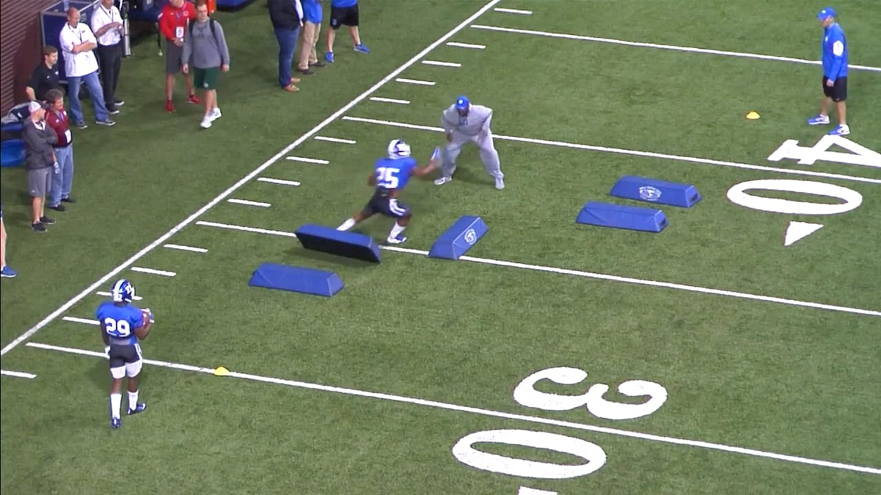 Duke Jump Cut RB Drill Tape PreSnap Video Library