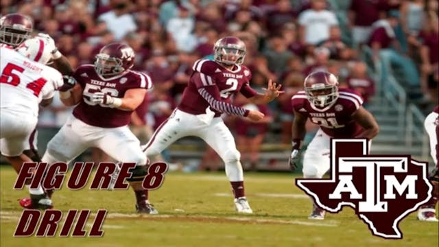 Texas A&M QB Figure 8 Drill