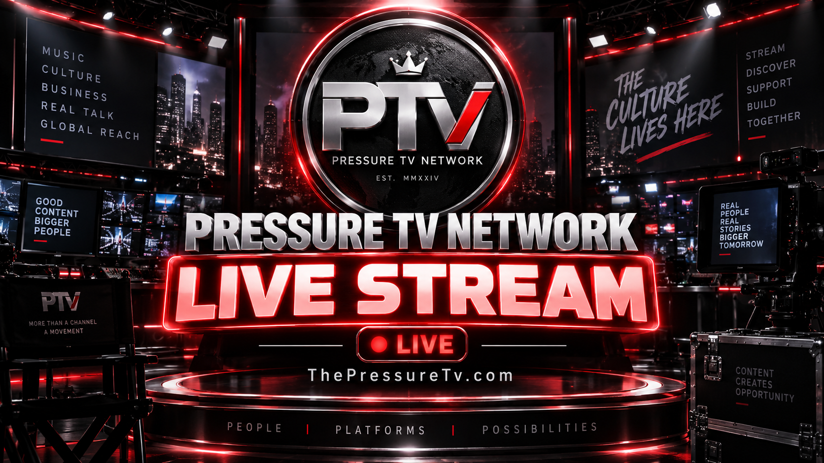 Pressure Tv Network: LIVE STREAM