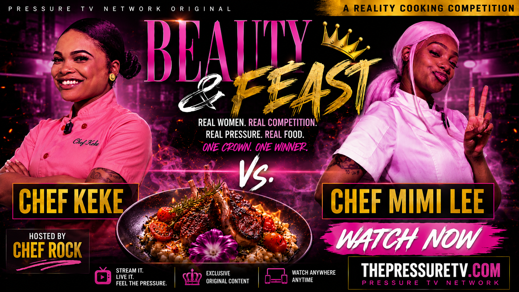 #2. Beauty And the Feast: Chef Keke Vs. Chef Mimi Lee