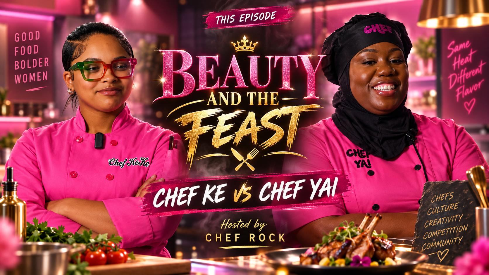 #4. Beauty And the Feast: KeKe Vs. Chef Yai