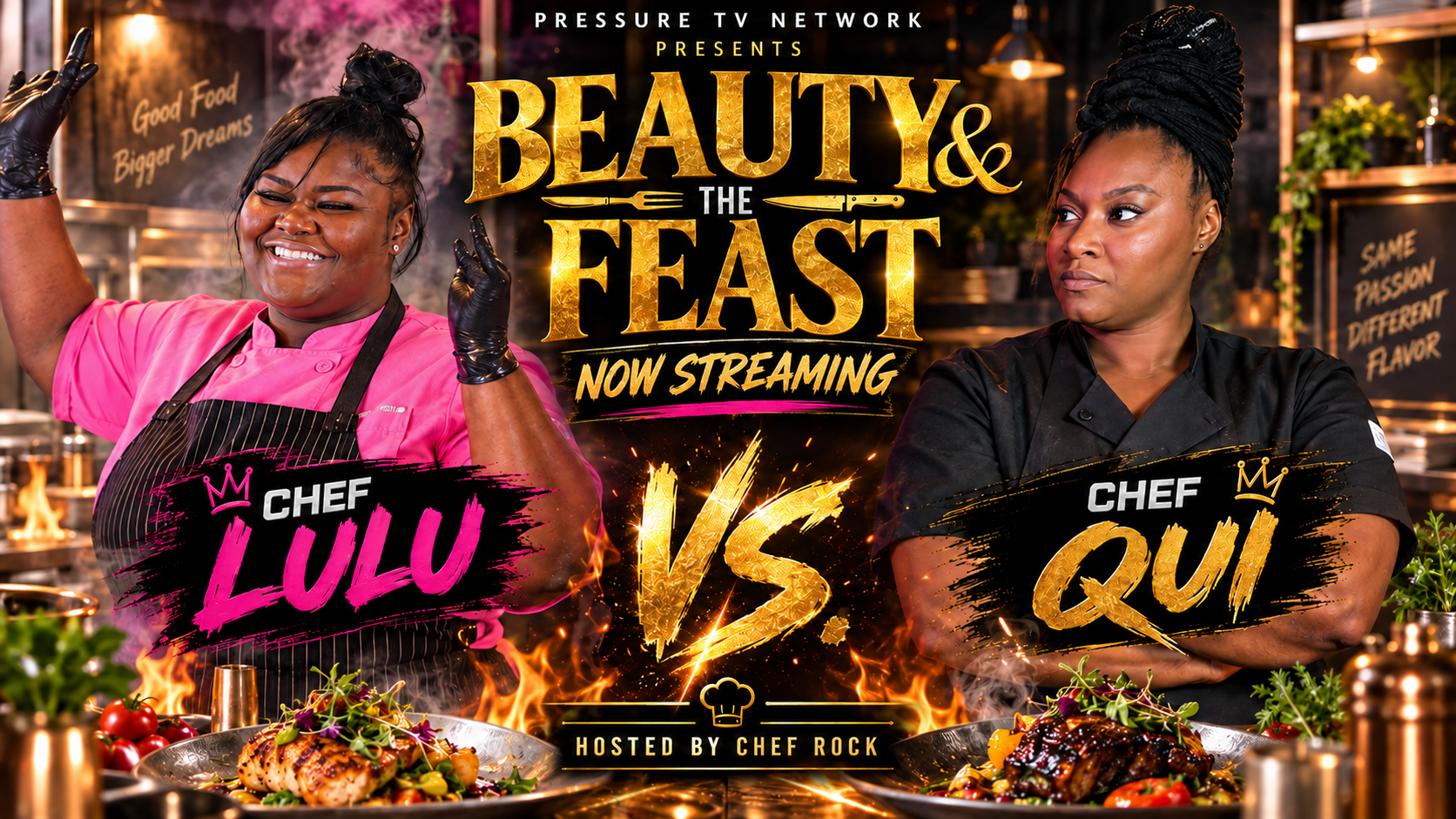#3. Beauty And the Feast: Chef Qui Vs. Chef Lu Lu