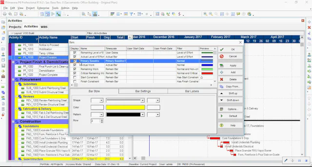 Lesson 24: Activity Gantt Chart
