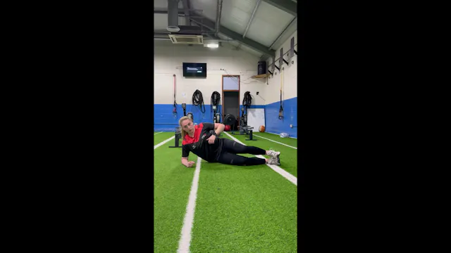 Side Plank with Rotation